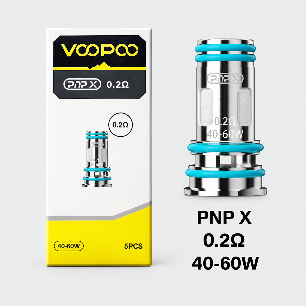 VOOPOO PnP X Replacement Coils (Pack of 5)