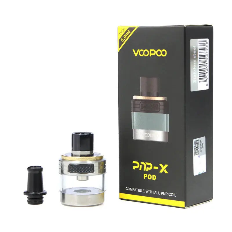 Voopoo - Pnp-X Replacement Pod XL - 5ml - Stainless Steel
