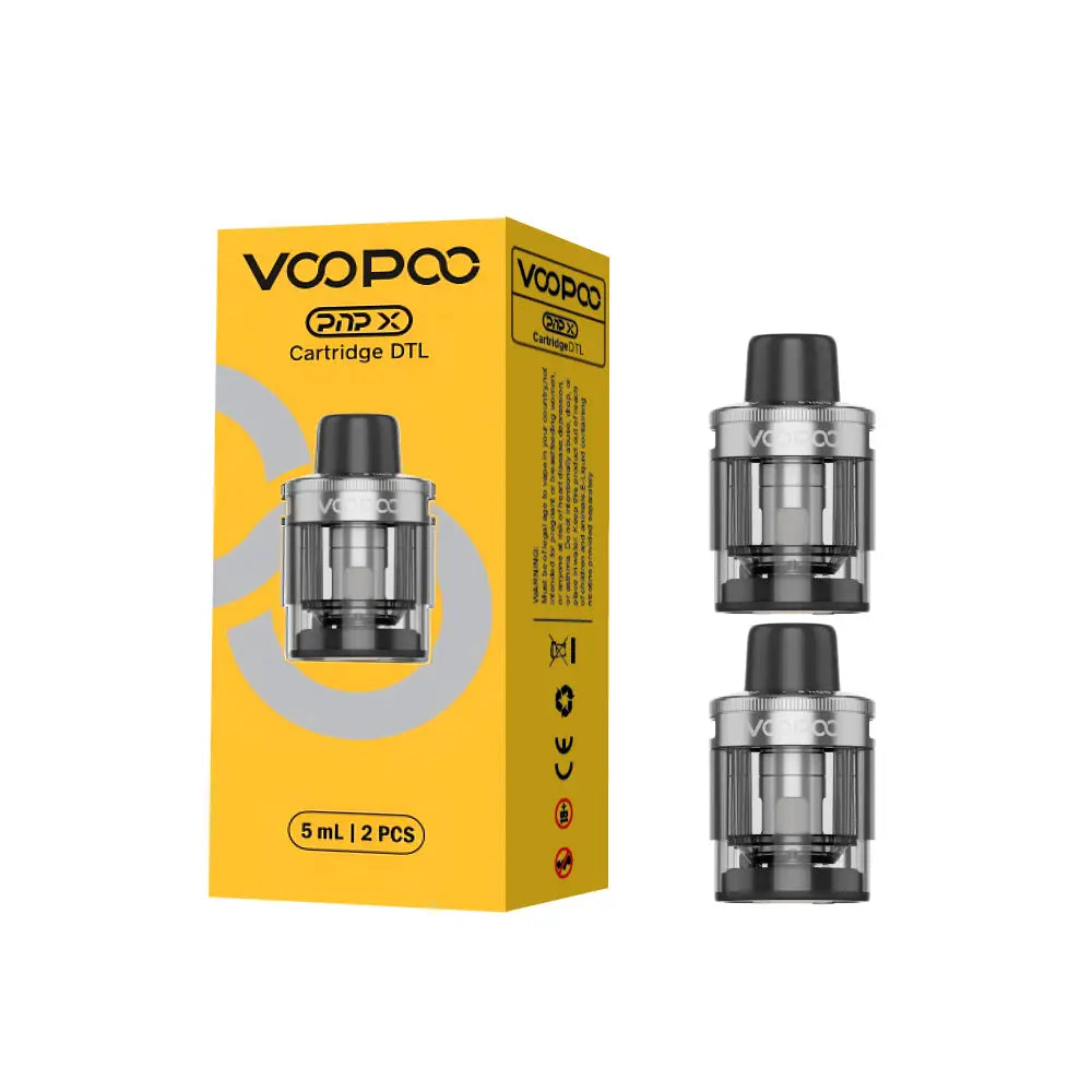 VOOPOO PnP-X XL 5ml Empty Replacement Pod Cartridges (Pack of 2)