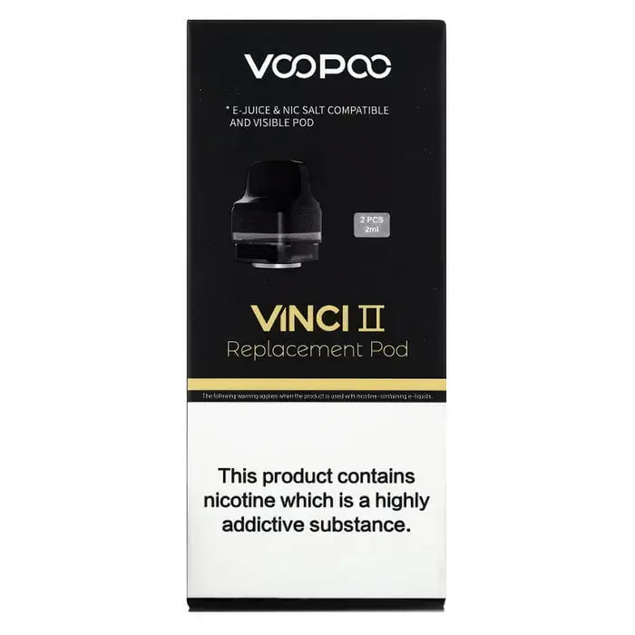 VOOPOO Vinci 2 Empty Replacement Pods 2ml (Pack of 2)