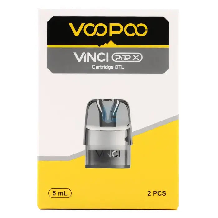 VOOPOO Vinci PnP-X DTL XL 5ml Empty Replacement Pods (Pack of 2)