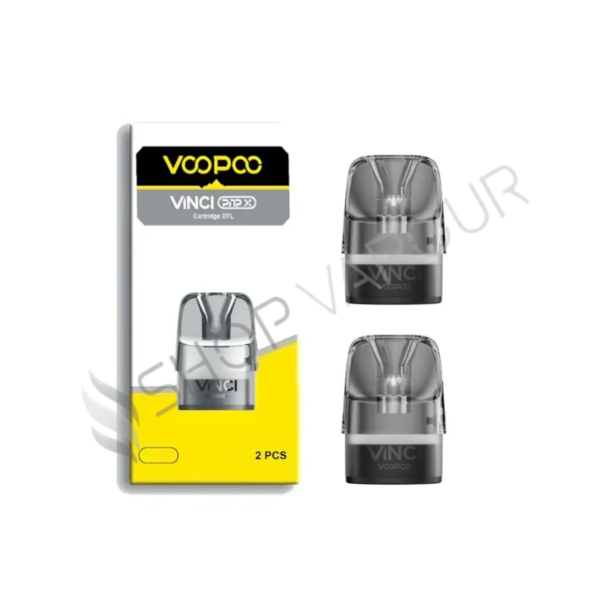 VOOPOO Vinci PnP-X DTL XL 5ml Empty Replacement Pods (Pack of 2) product pack