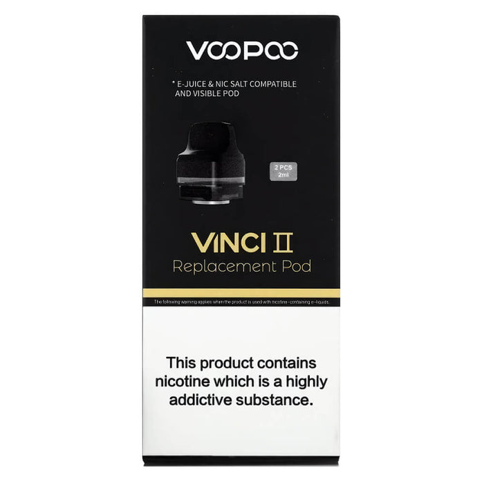 VOOPOO Vinci 2 Empty Replacement Pods 2ml (Pack of 2)