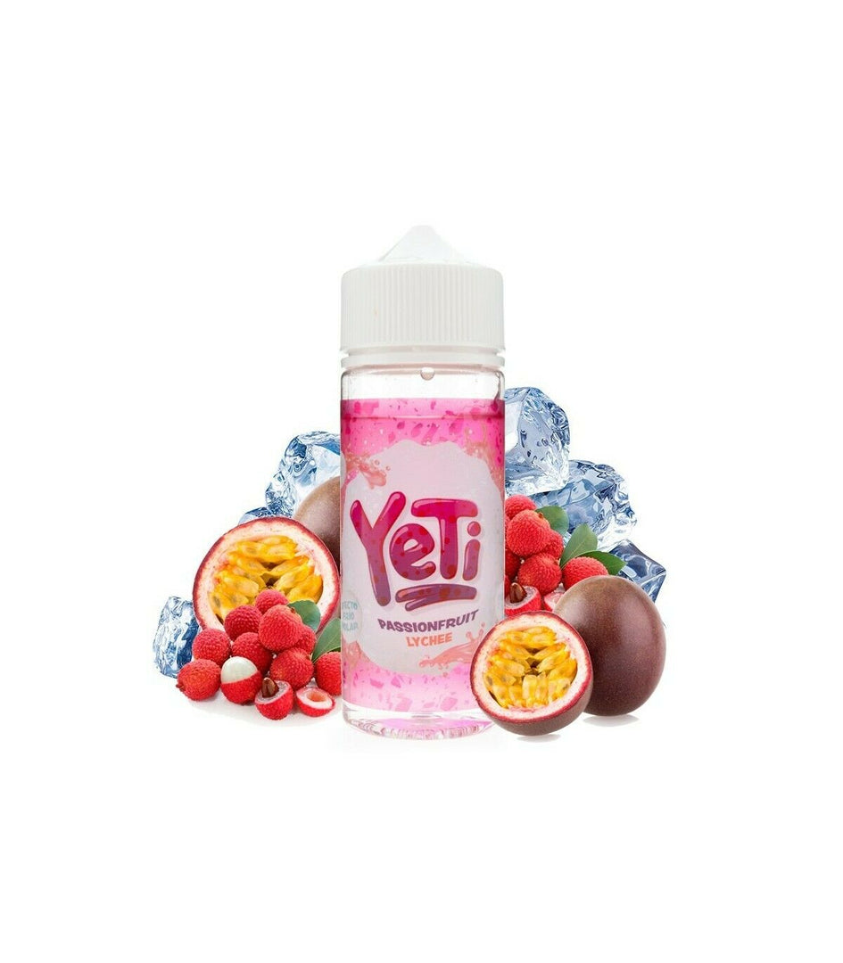 Yeti Ice Cold Passionfruit Lychee 100ml shortfill e-liquid