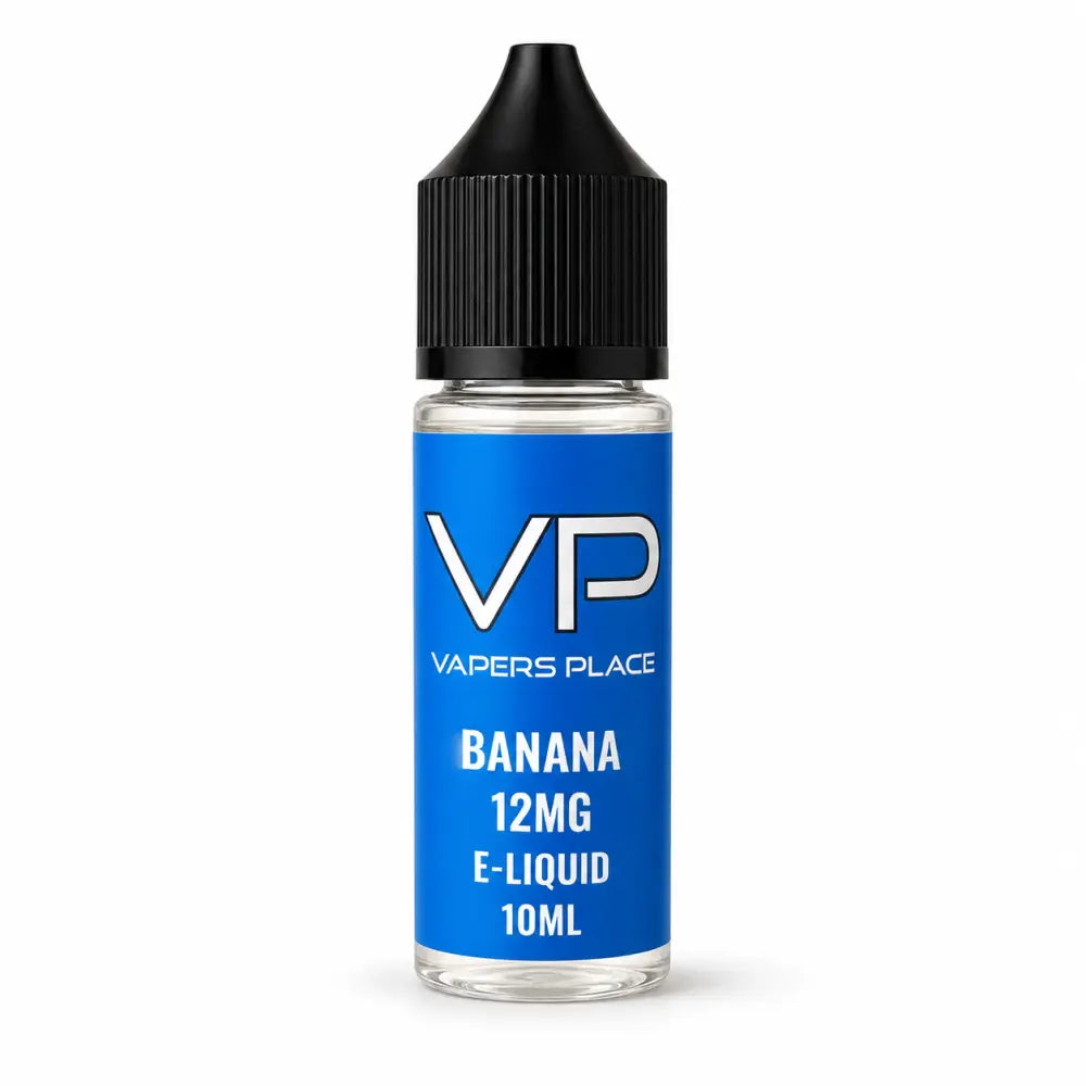 VP QCIG Banana 12mg e-liquid 10ml bottle