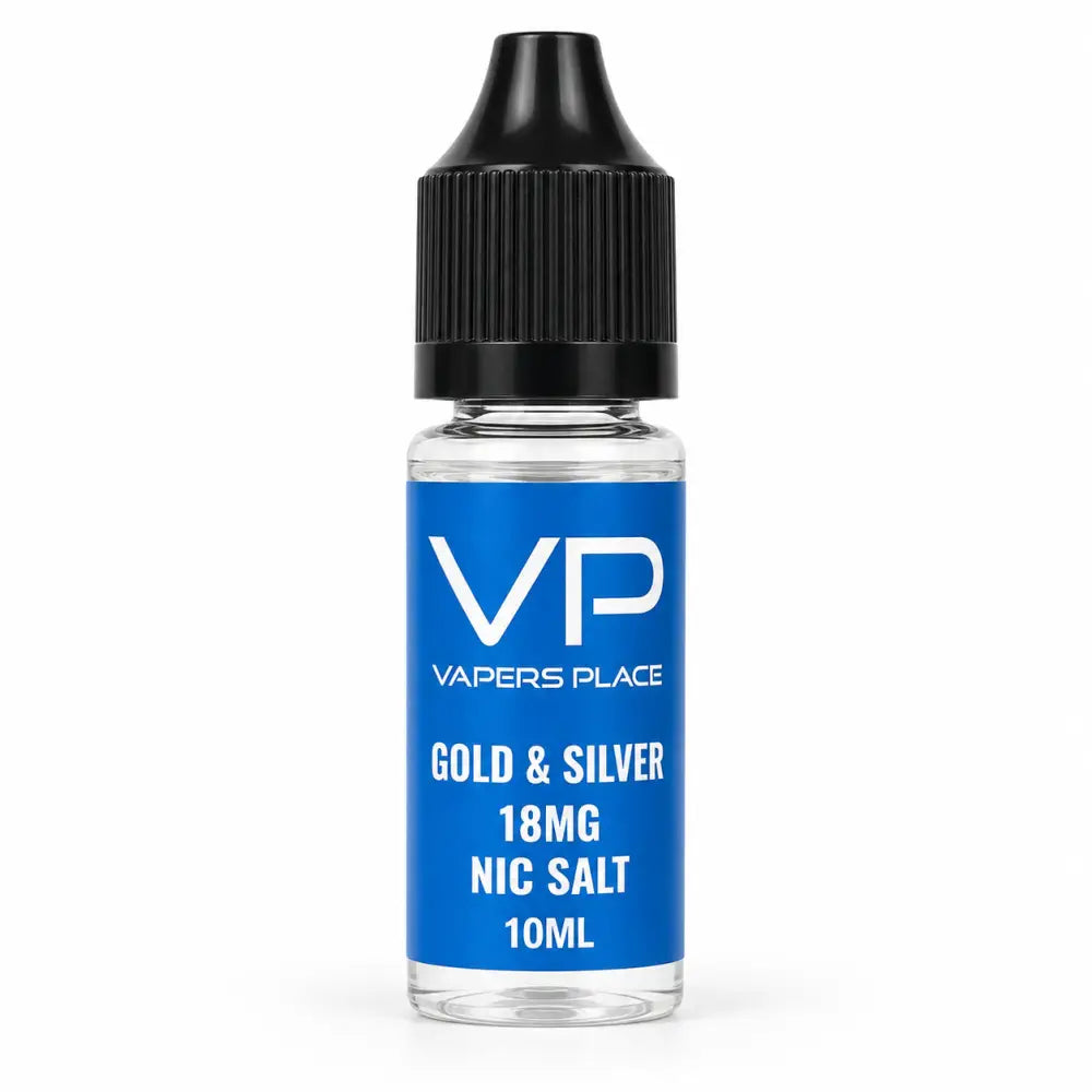 VP QCIG Gold & Silver Nic Salt E-Liquid 10ml – 18mg