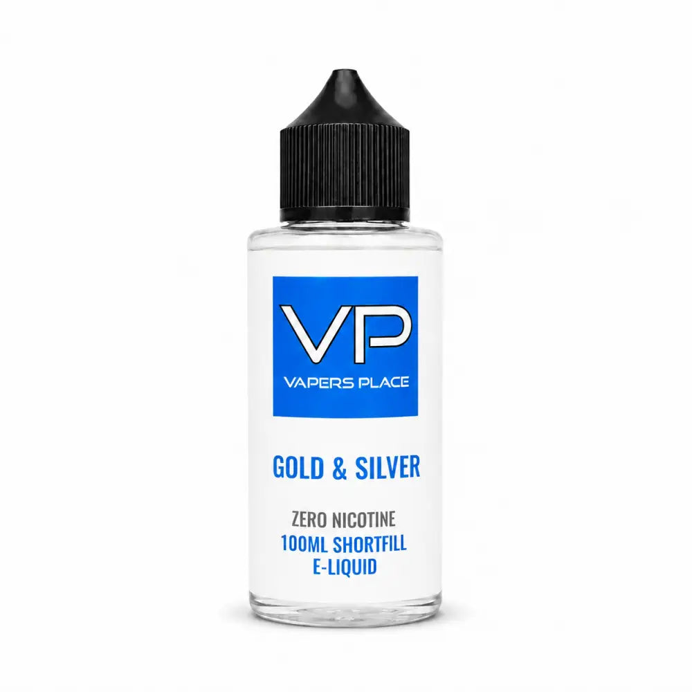 VP QCIG Gold & Silver Shortfill E-Liquid 100ml – 0mg | 2 for £15