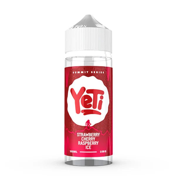 Yeti Summit Series Strawberry Cherry Raspberry Ice 100ml shortfill e-liquid