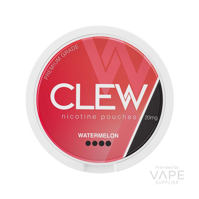 Clew Watermelon Nicotine Pouches – 20mg per pouch