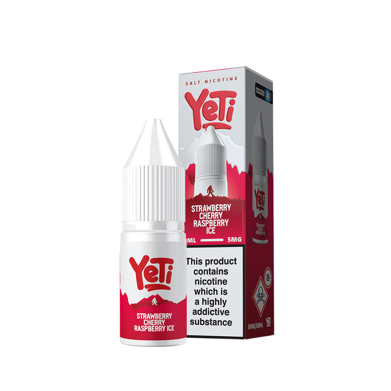 Yeti Summit Strawberry Cherry Raspberry Ice nic salt e-liquid 10ml product image