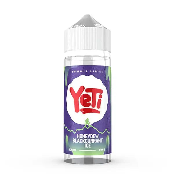 Yeti Summit Series Honeydew Blackcurrant Ice 100ml shortfill e-liquid