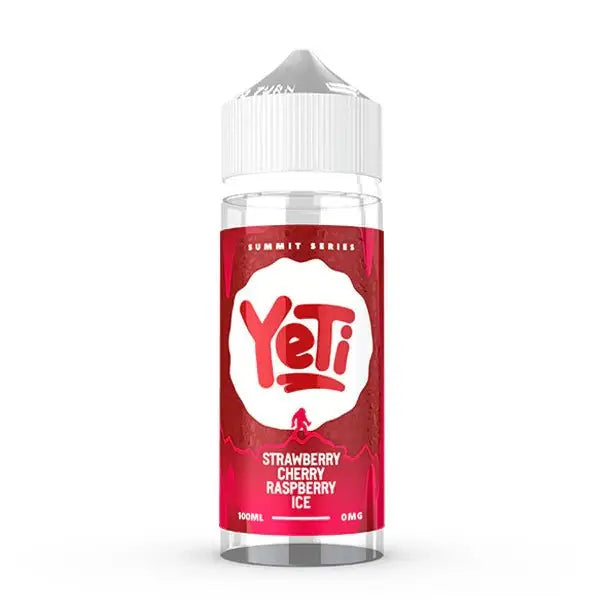 Yeti Summit Series Strawberry Cherry Raspberry Ice 100ml shortfill e-liquid