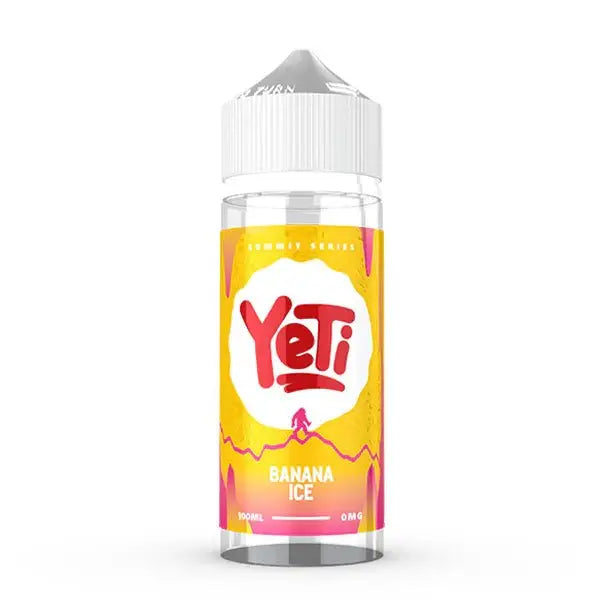 Yeti Summit Series Banana Ice 100ml shortfill e-liquid