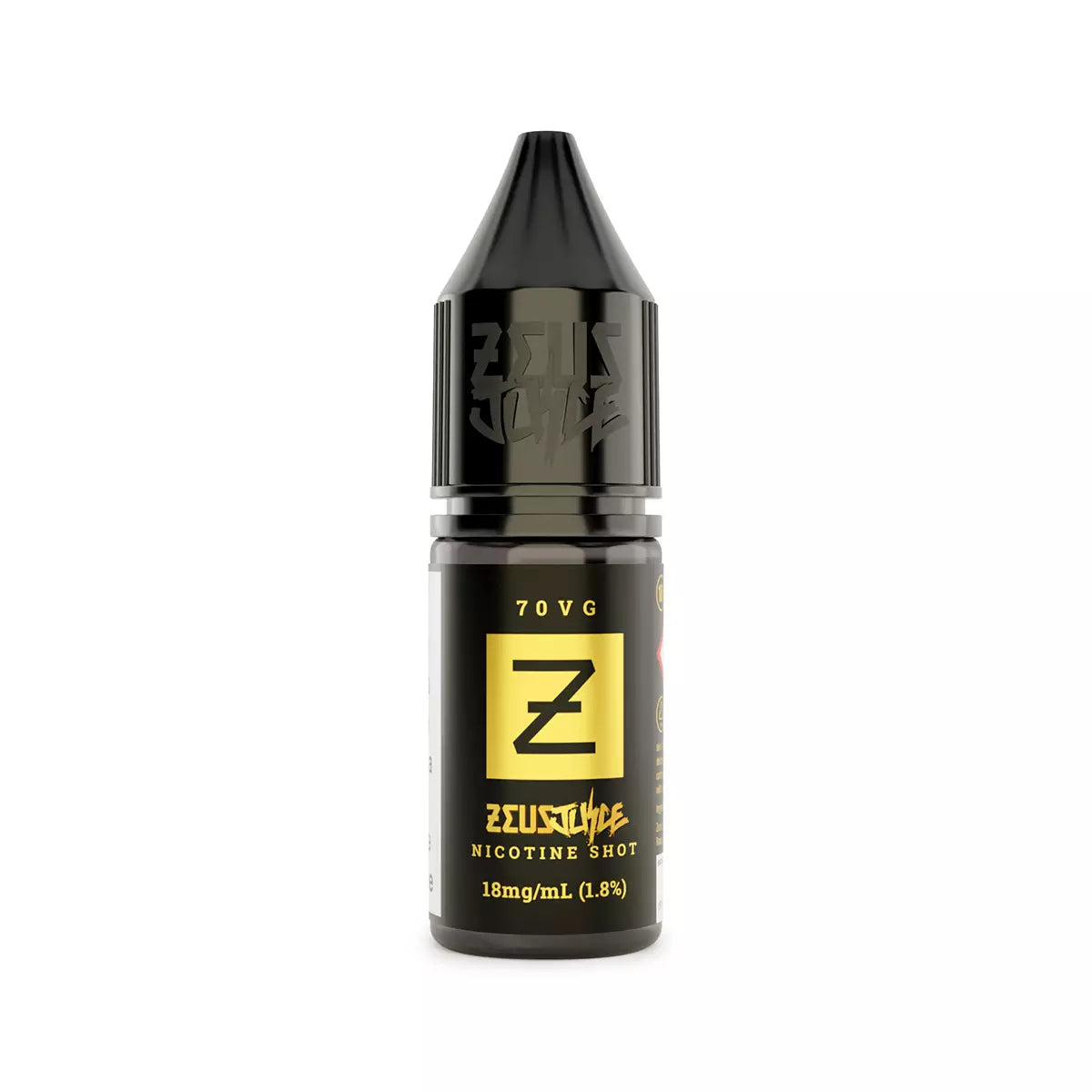 Zeus Juice 18mg Freebase Nicotine Shot 10ml