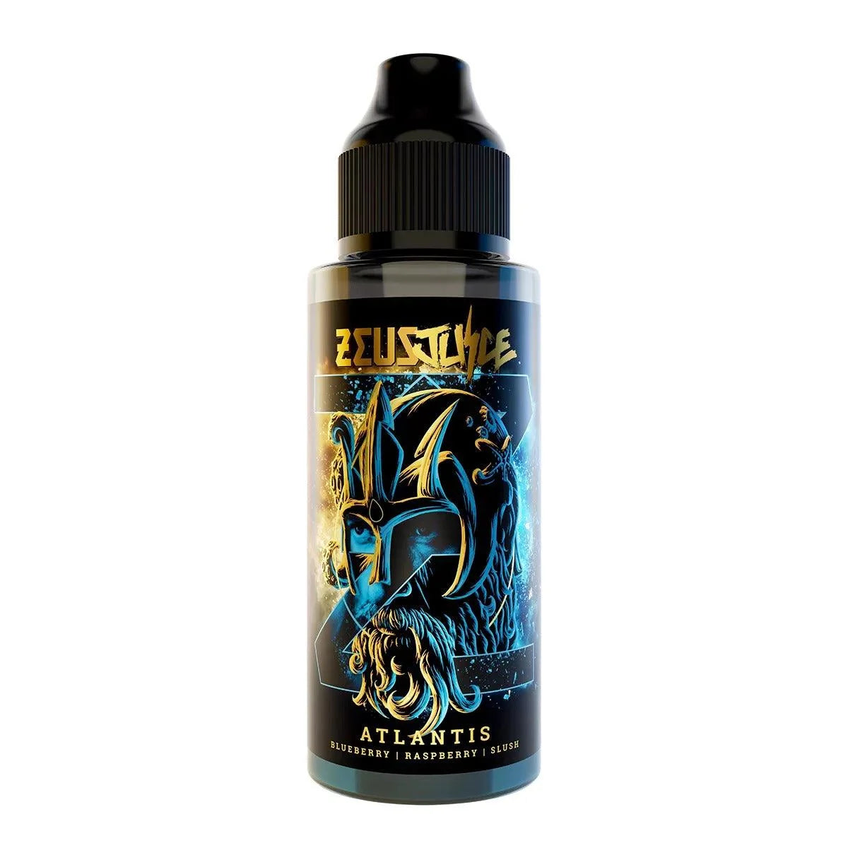 Zeus Juice Atlantis 100ml shortfill e-liquid bottle – 0mg