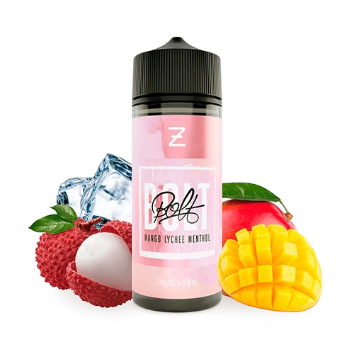 Zeus Juice Bolt Mango Lychee Menthol 100ml Shortfill E-Liquid – 0mg