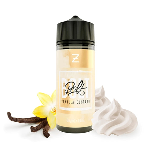 Zeus Juice Bolt Vanilla Custard 100ml Shortfill E-Liquid – 0mg