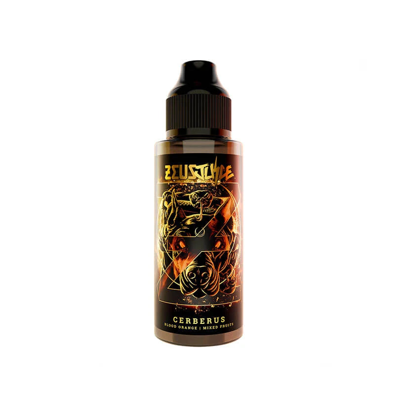 Zeus Juice Cerberus 100ml shortfill e-liquid bottle – 0mg