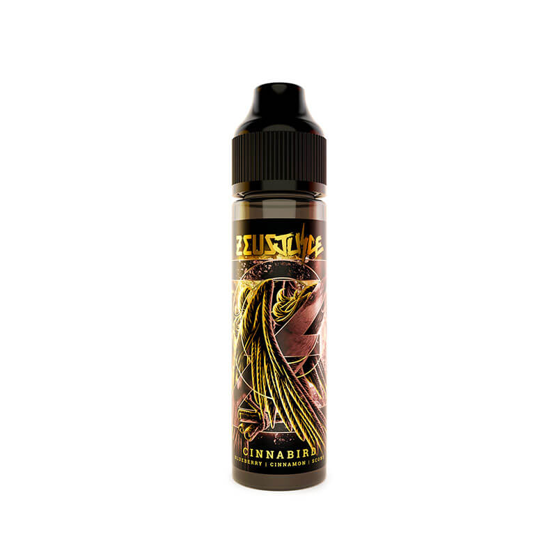 Zeus Juice Cinnabird 50ml Shortfill E-Liquid – 0mg