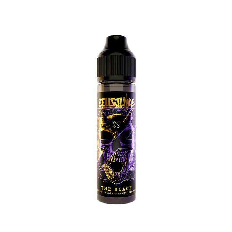 Zeus Juice The Black 50ml Shortfill E-Liquid – 0mg