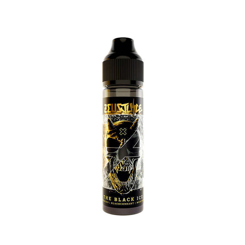 Zeus Juice The Black Ice 50ml Shortfill E-Liquid – 0mg