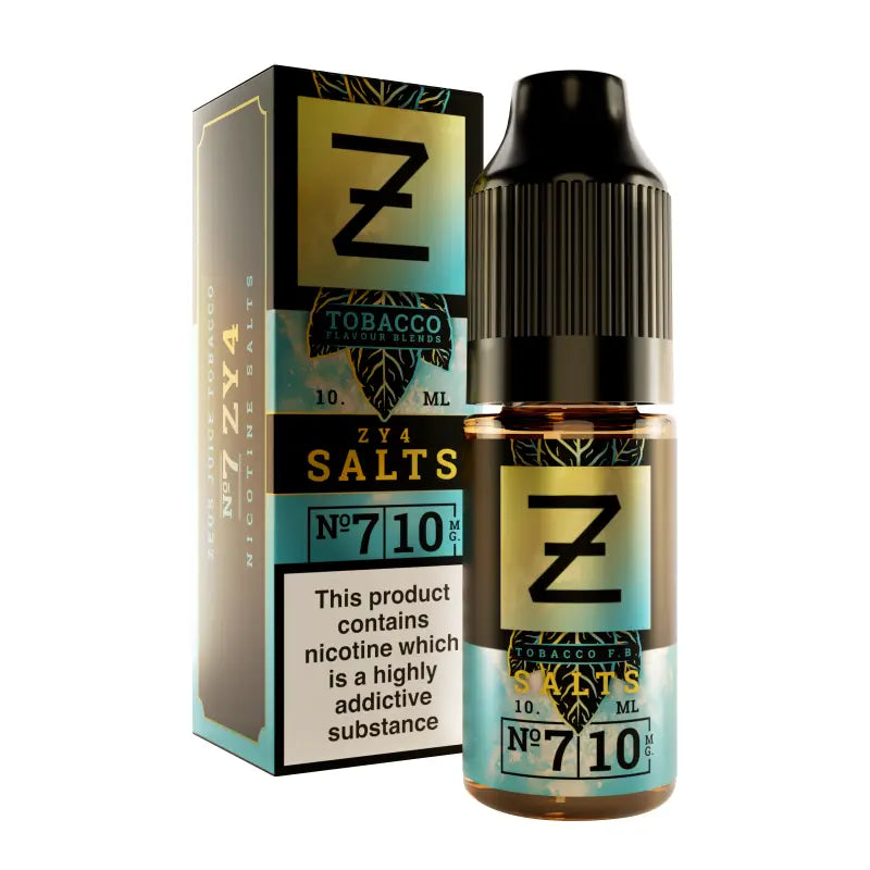 Zeus Nic Salt – ZY4 Tobacco 10mg 10ml | 3 for £10