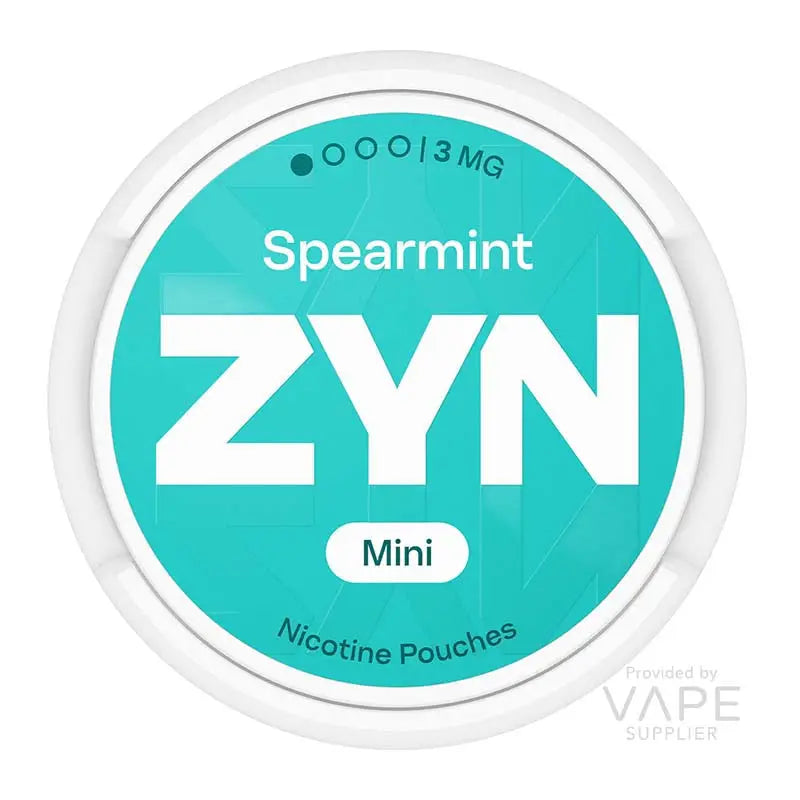 ZYN Spearmint Nicotine Pouches | 5 for £10 with code POUCH5